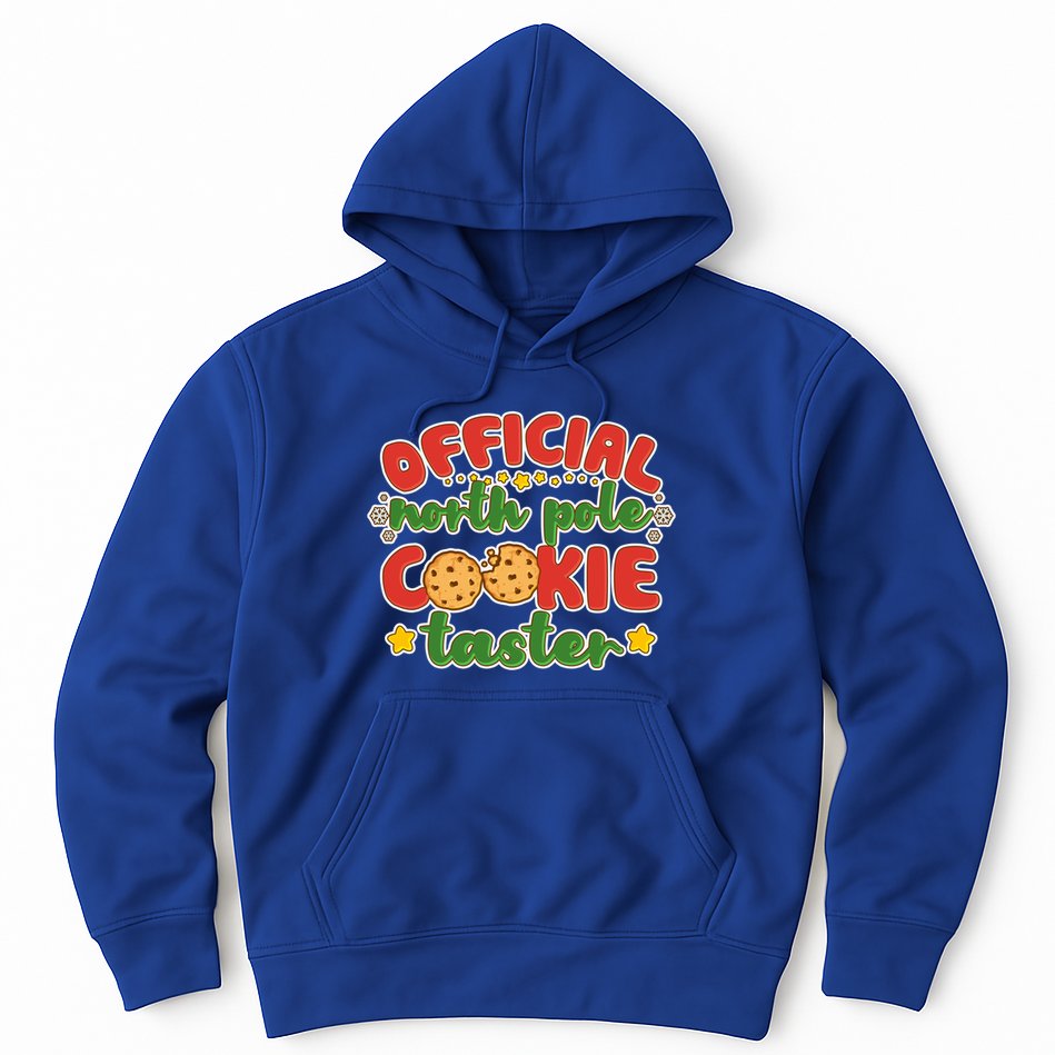 Christmas Official North Pole Cookie Taster Hoodie
