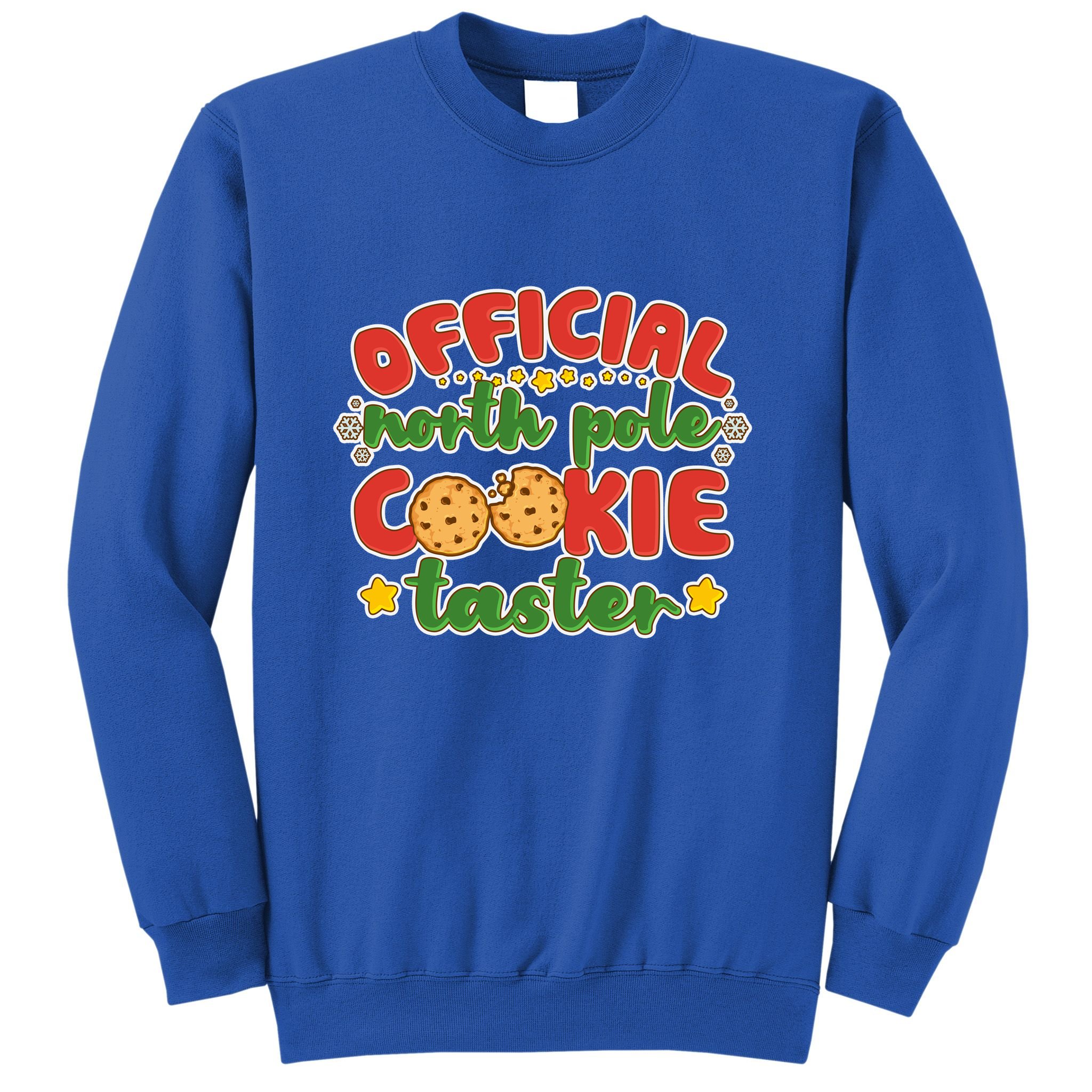 Christmas Official North Pole Cookie Taster Sweatshirt