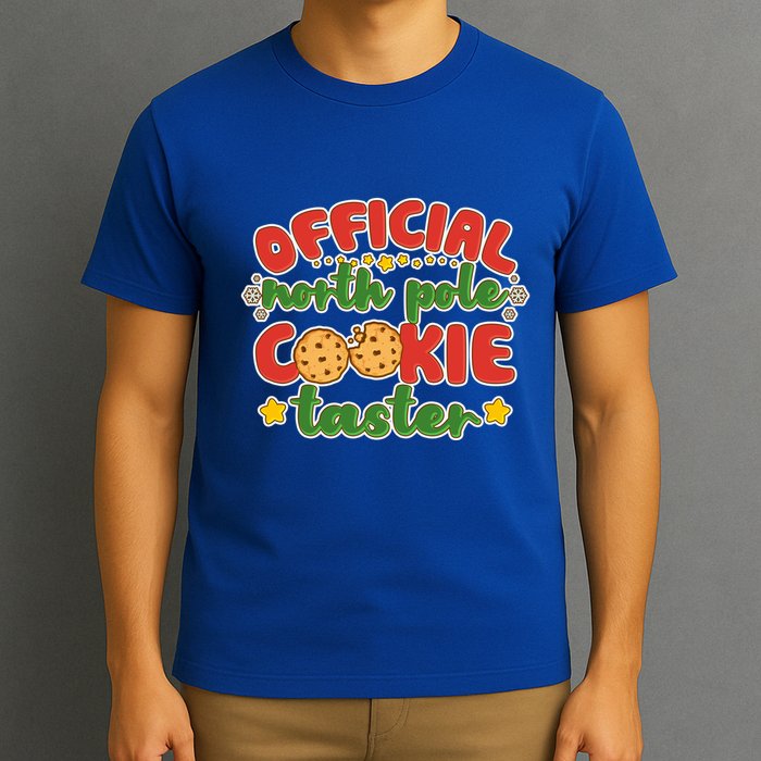 Christmas Official North Pole Cookie Taster T-Shirt