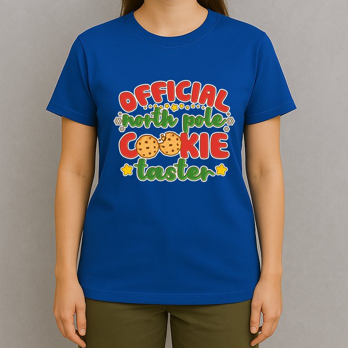 Christmas Official North Pole Cookie Taster T-Shirt