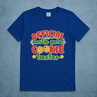 Christmas Official North Pole Cookie Taster T-Shirt