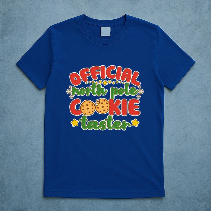 Christmas Official North Pole Cookie Taster T-Shirt