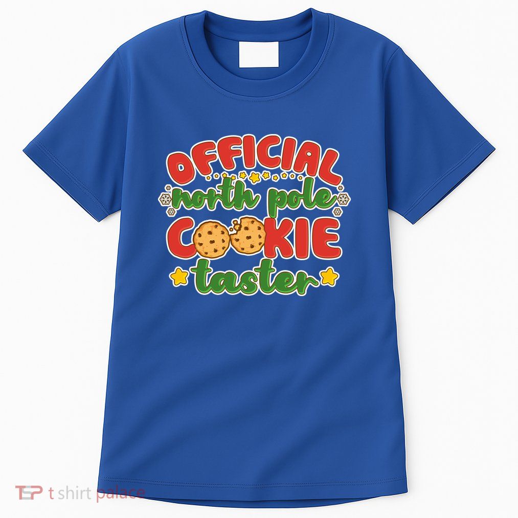 Christmas Official North Pole Cookie Taster Tall T-Shirt
