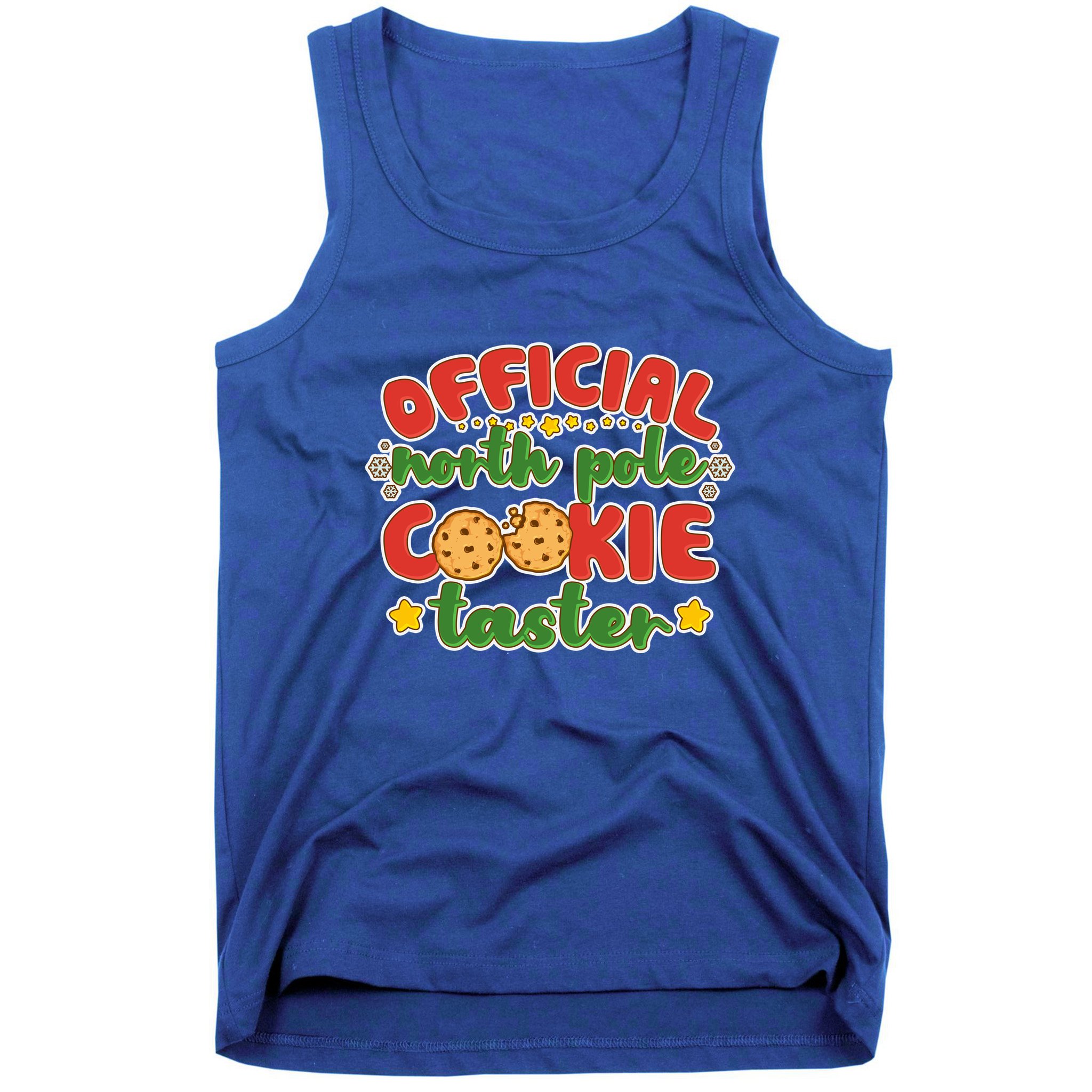 Christmas Official North Pole Cookie Taster Tank Top