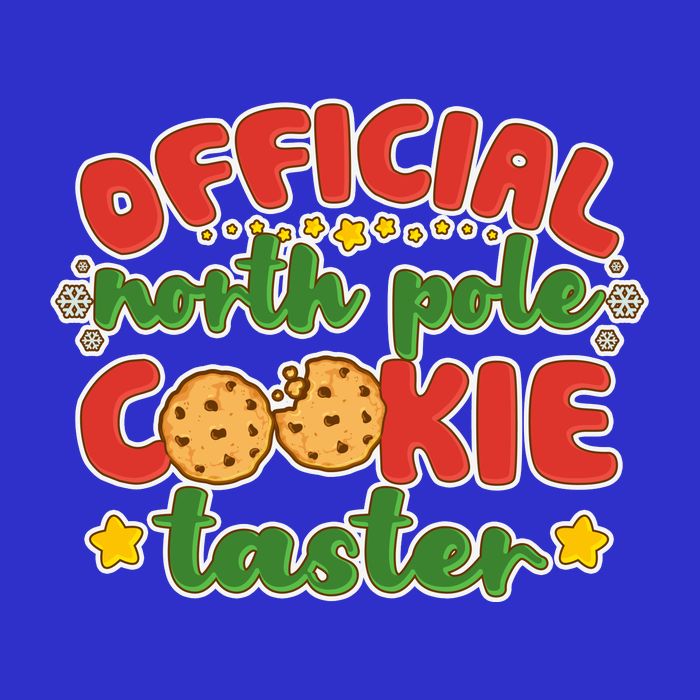 Christmas Official North Pole Cookie Taster Tank Top