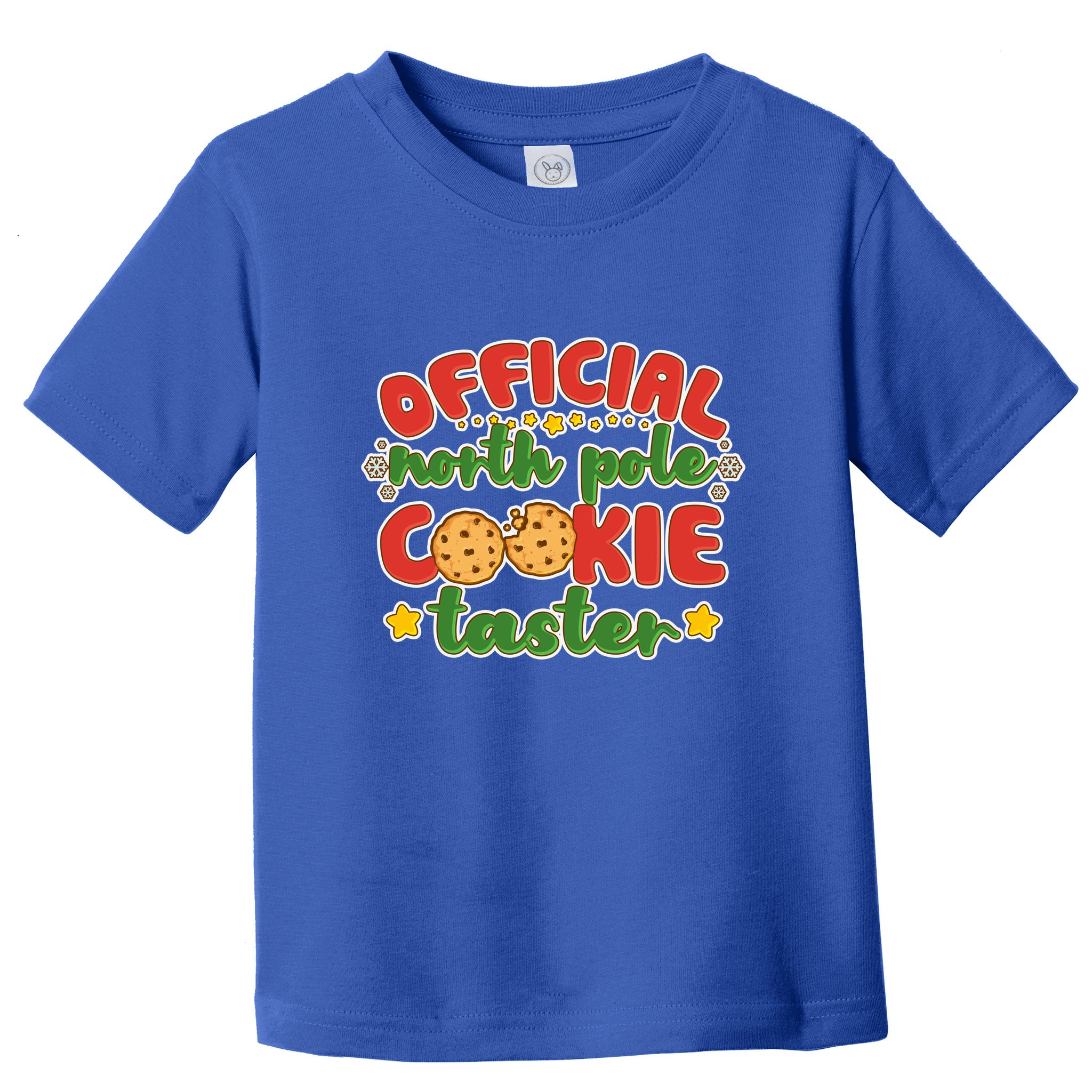 Christmas Official North Pole Cookie Taster Toddler T-Shirt