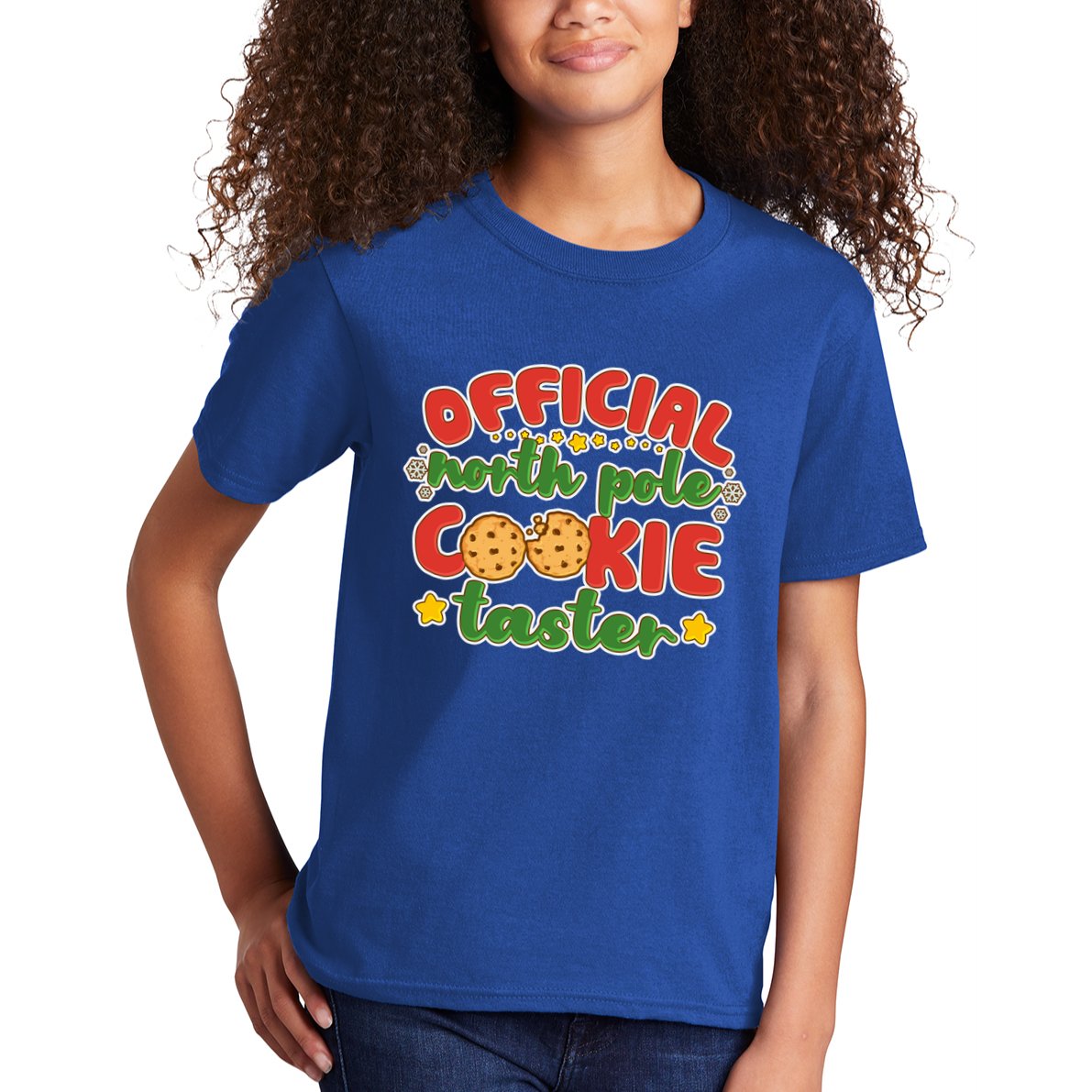 Christmas Official North Pole Cookie Taster Kids T-Shirt