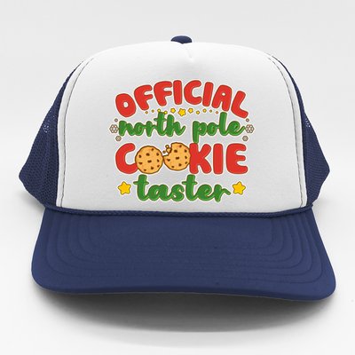 Christmas Official North Pole Cookie Taster Trucker Hat