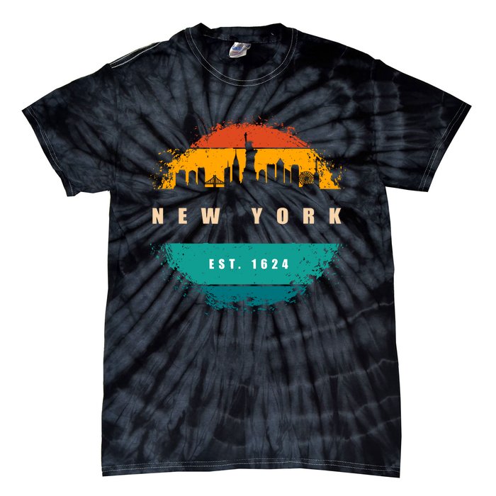 City Of New York Tie-Dye T-Shirt