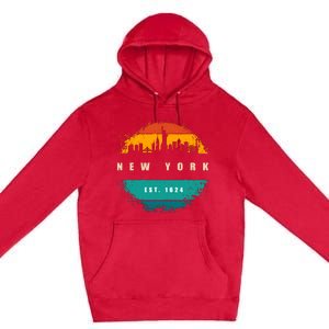 City Of New York Premium Pullover Hoodie