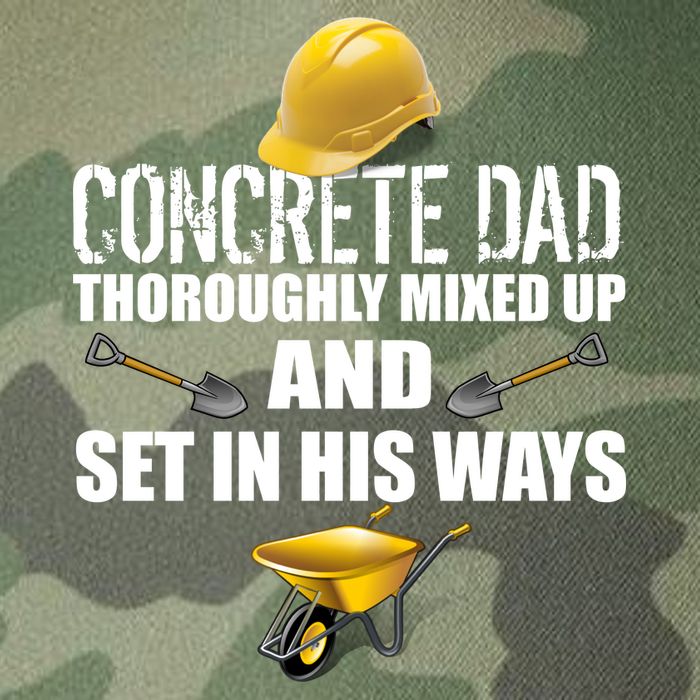 Concrete Dad Mixed Up And Set In His Ways Legacy Tie Dye Trucker Hat