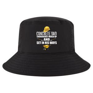 Concrete Dad Mixed Up And Set In His Ways Cool Comfort Performance Bucket Hat