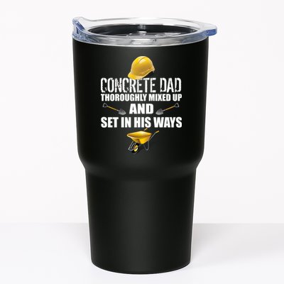 Concrete Dad Mixed Up And Set In His Ways Tumbler
