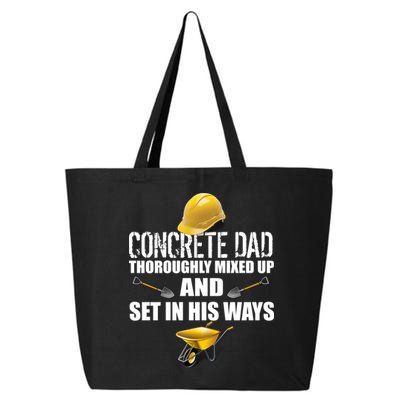 Concrete Dad Mixed Up And Set In His Ways 25L Jumbo Tote