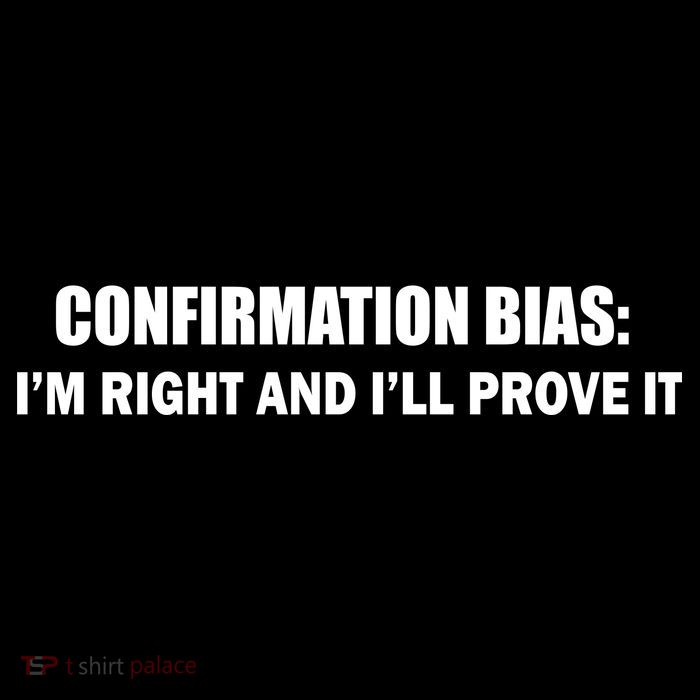 Confirmation Bias I'm Right And I'll Prove It Bucket Hat