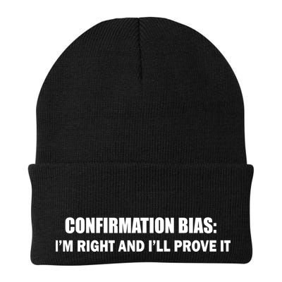 Confirmation Bias I'm Right And I'll Prove It Beanie