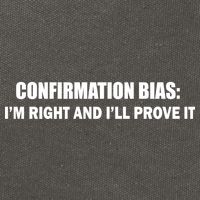 Confirmation Bias I'm Right And I'll Prove It Cotton Canvas Backpack