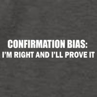 Confirmation Bias I'm Right And I'll Prove It Vector Backpack