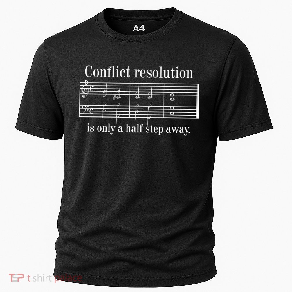Conflict Resolution Is Only A Half Step Away Cooling Performance Crew T-Shirt