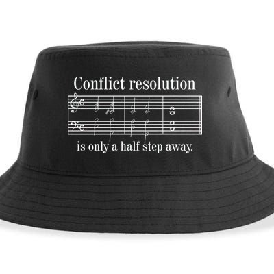 Conflict Resolution Is Only A Half Step Away Sustainable Bucket Hat