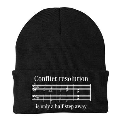 Conflict Resolution Is Only A Half Step Away Beanie