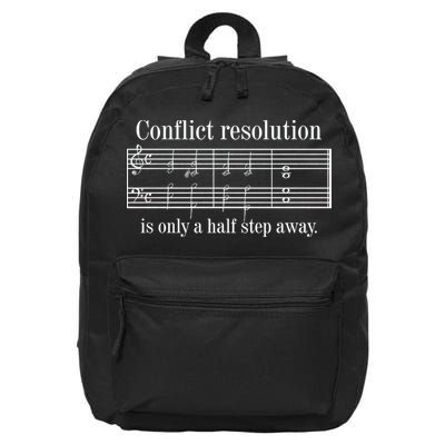 Conflict Resolution Is Only A Half Step Away 16 in Basic Backpack