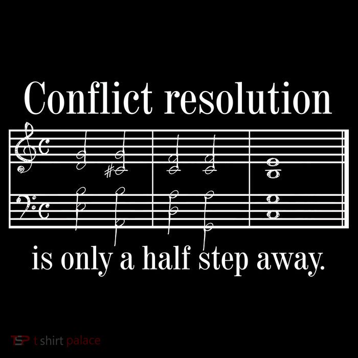 Conflict Resolution Is Only A Half Step Away Bag