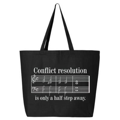Conflict Resolution Is Only A Half Step Away 25L Jumbo Tote
