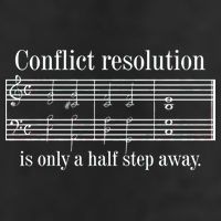 Conflict Resolution Is Only A Half Step Away 25L Jumbo Tote