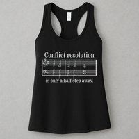 Conflict Resolution Is Only A Half Step Away Womens Tank Top