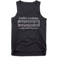 Conflict Resolution Is Only A Half Step Away Tank Top