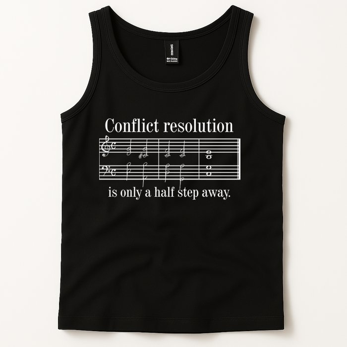 Conflict Resolution Is Only A Half Step Away Tank Top