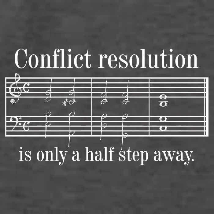 Conflict Resolution Is Only A Half Step Away Vector Backpack