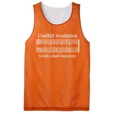 Conflict Resolution Is Only A Half Step Away Mesh Reversible Basketball Jersey Tank