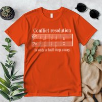Conflict Resolution Is Only A Half Step Away Premium T-Shirt