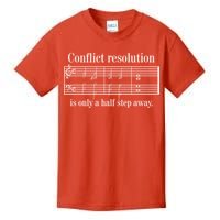 Conflict Resolution Is Only A Half Step Away Kids T-Shirt