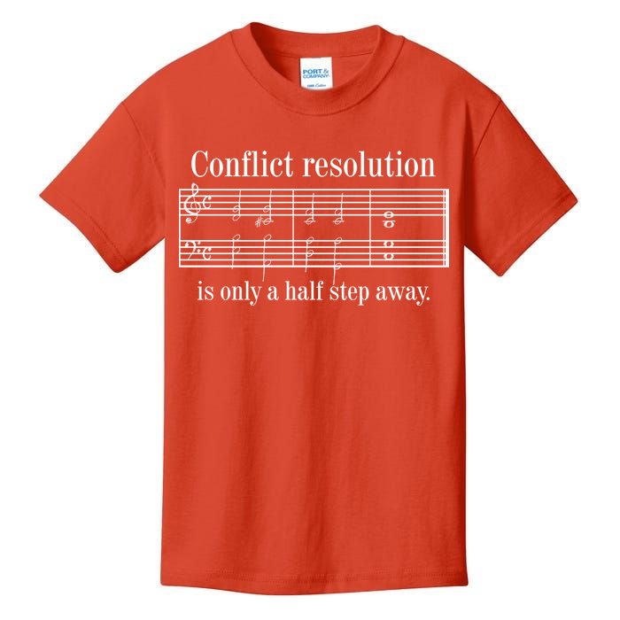 Conflict Resolution Is Only A Half Step Away Kids T-Shirt