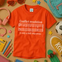 Conflict Resolution Is Only A Half Step Away Kids T-Shirt