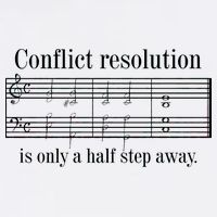 Conflict Resolution Is Only A Half Step Away Garment-Dyed Sweatshirt