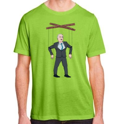 Confused Anti Joe Biden Puppet Funny Adult ChromaSoft Performance T-Shirt