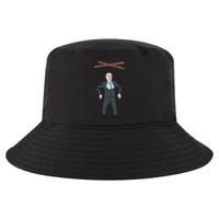 Confused Anti Joe Biden Puppet Funny Cool Comfort Performance Bucket Hat