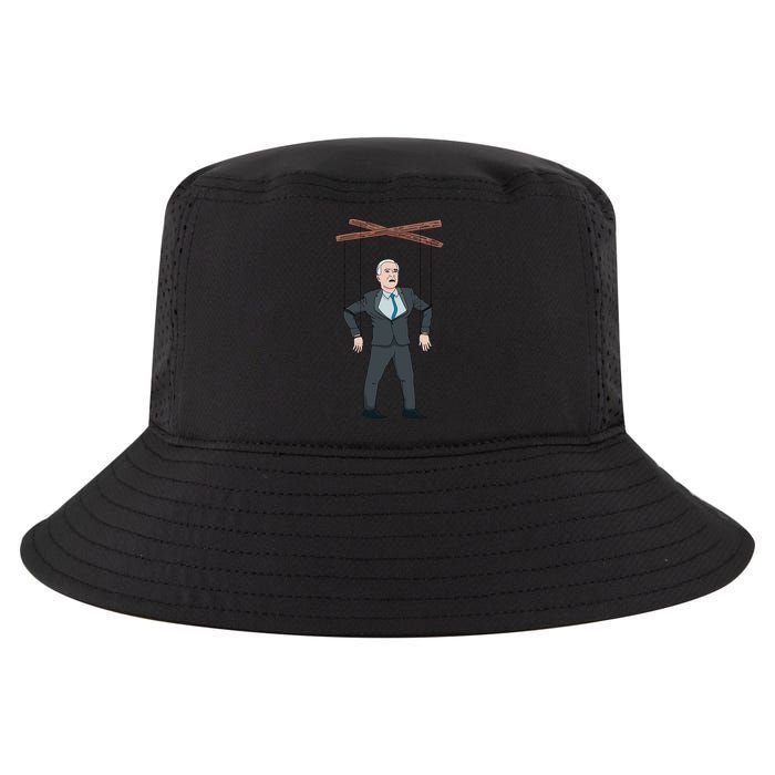 Confused Anti Joe Biden Puppet Funny Cool Comfort Performance Bucket Hat