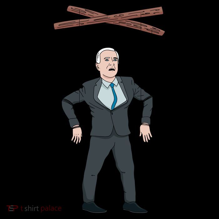 Confused Anti Joe Biden Puppet Funny Impact Tech Backpack
