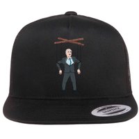 Confused Anti Joe Biden Puppet Funny Flatbill Hat