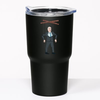 Confused Anti Joe Biden Puppet Funny Tumbler