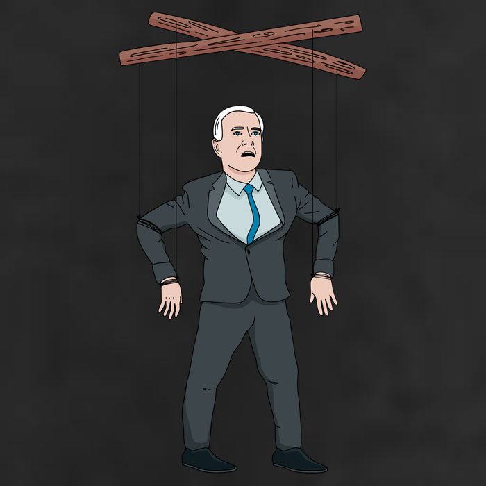 Confused Anti Joe Biden Puppet Funny Tumbler