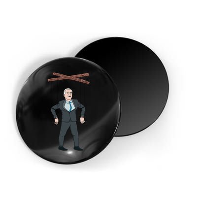 Confused Anti Joe Biden Puppet Funny Magnet
