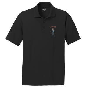 Confused Anti Joe Biden Puppet Funny PosiCharge RacerMesh Polo