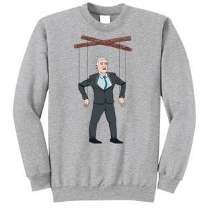 Confused Anti Joe Biden Puppet Funny Sweatshirt