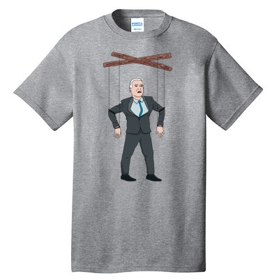 Confused Anti Joe Biden Puppet Funny Tall T-Shirt